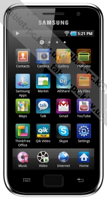 Samsung () Galaxy S Wi-Fi 4.0 (G1) 16Gb